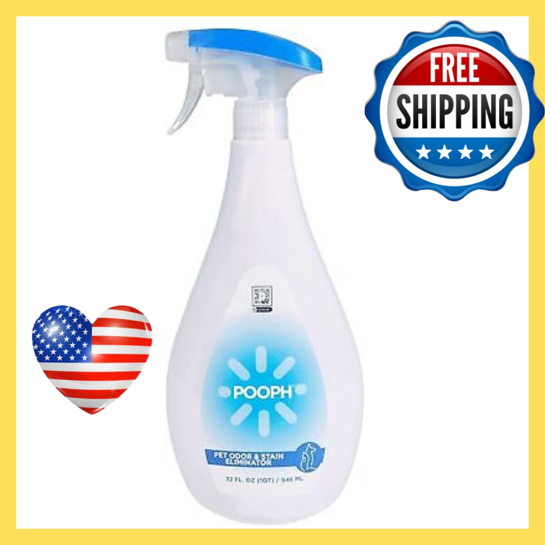 Pooph Pet Odor Eliminator Spray 32 fl oz (Spray32) Free ship in 3