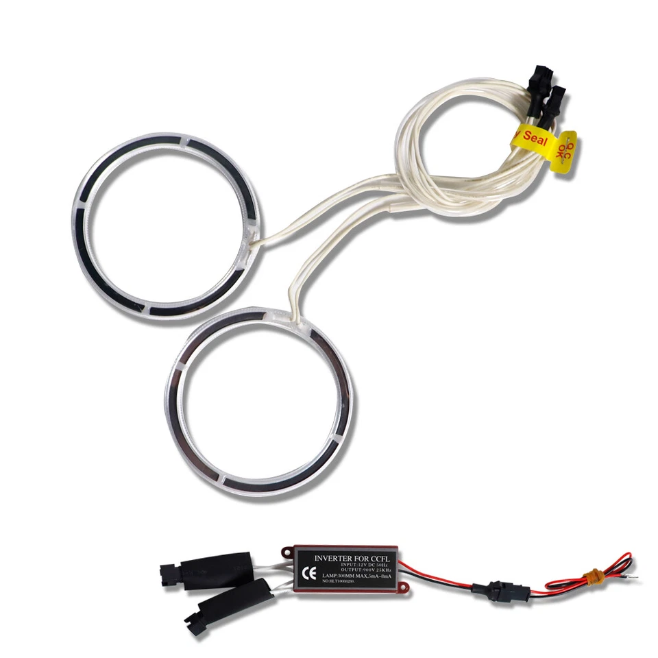 Faros súper blancos CCFL LED ojos de ángel halo anillos para Alfa Romeo 159 2005-11 Foto 4 de 4