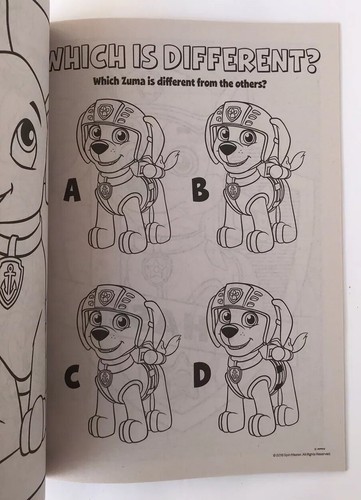 New Set Of 2 PAW PATROL JUMBO Coloring & Activity Books PUPS ON PATROL NICK JR. - Picture 7 of 9