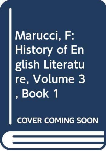 Thumbnail - Franco Marucci History Of English Literature, Volume 3, Book