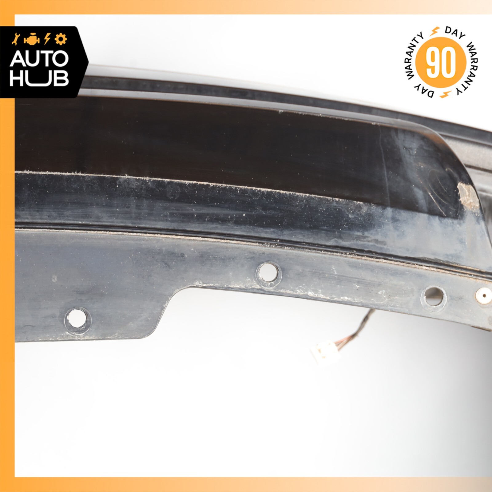 14-17 Maserati Quattroporte M156 GTS Rear Bumper Cover Black OEM