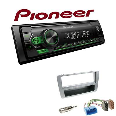 Pioneer Autoradio Android USB mit Einbauset für Honda Civic VII 2001-2003 silber