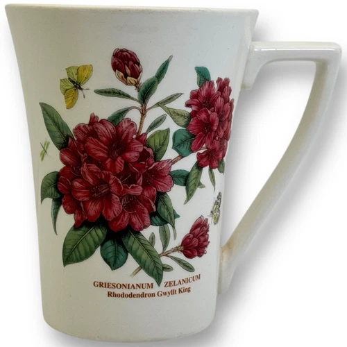 Portmeirion Botanic Garden Rhododendron Gwyllt King Coffee Tea Mandarin Mug Cup