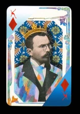 Transformation playing card Christian Lacroix King of Diamonds Q70a