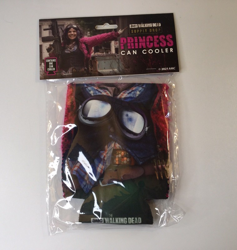 The Walking Dead Princess Can Cooler Koozie Supply Drop Exclusive June 2021 AMC