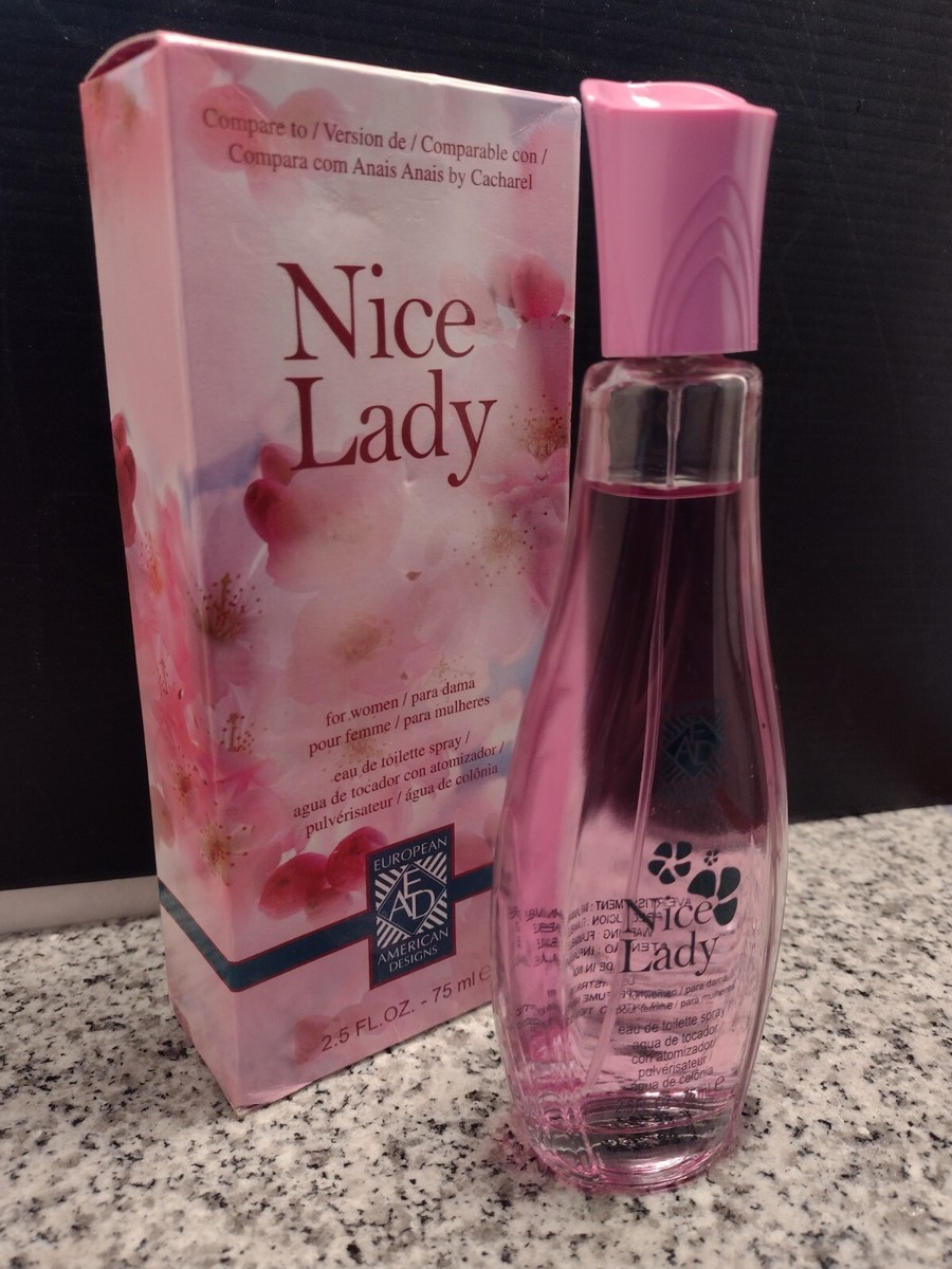 Nice Lady Perfume Spray for Women Eau De New In