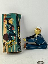 1950's Linemar Made in Japan Climbing Sailor in Original Box