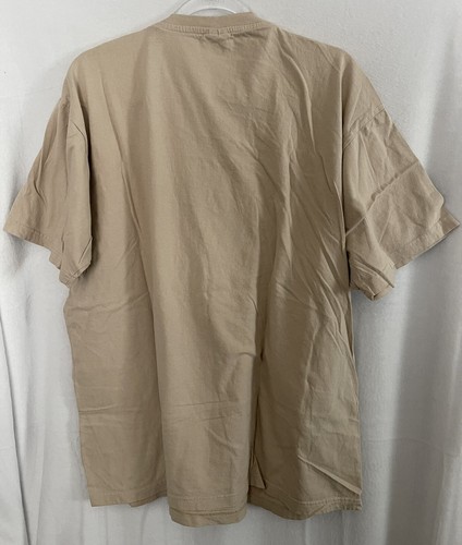 RooRock Australia Souvenir T-Shirt Mens XXXL Beige Graphic Cities X-Post Cotton - Picture 3 of 5