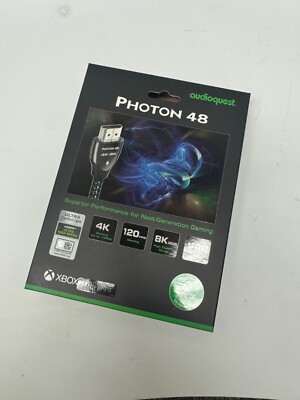 AudioQuest Photon 48 3 m Ultra High Speed 48Gbps HDMI 2.1 Cable New Each