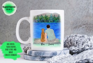 personalised dog dad mug