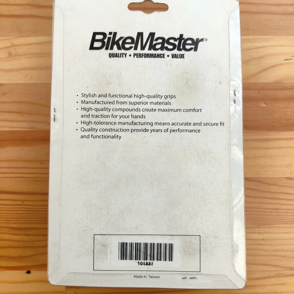 Bikemaster Superstar 7/8'' Rubber Grips Grey/Black 101881 - Image 4 of 4