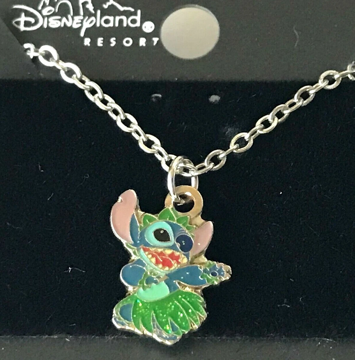 Black Stitch & Angel From Lilo & Stitch Charm Zipper Pull