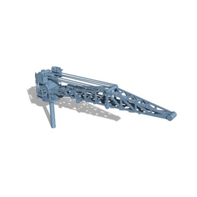 LY004 1:350 Royal Navy George V Class Battleship Crane