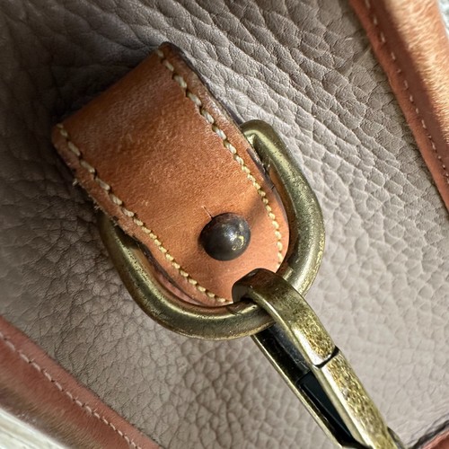 Dooney & Bourke Vintage All Weather Pebbled Leather Satchel Handbag made in USA - Picture 16 of 21