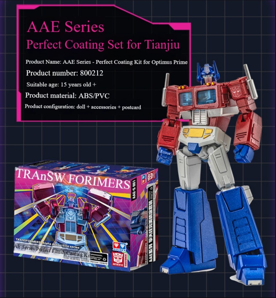 Auldey Transformers AAE-S 001 Alpha Action Elite Series Optimus
