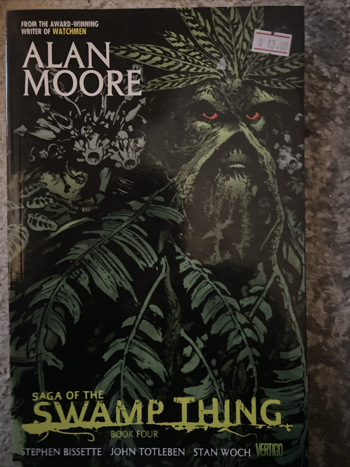 Saga of the Swamp Thing #4 (DC Comics 2010 September 2013)