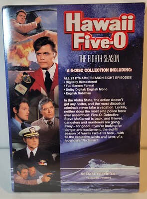 HAWAII FIVE-O: The Eighth Season DVD New - 97368948044 97368948044