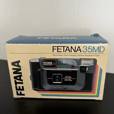 FETANA 35FT Vintage Point & Shoot Manual 35mm Film Reusable Camera - With Box