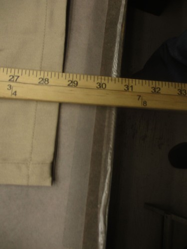 NWT Classroom Uniforms Size 13-14 Boys Beige Cotton Stretch Straight Pants 825 - Picture 5 of 9
