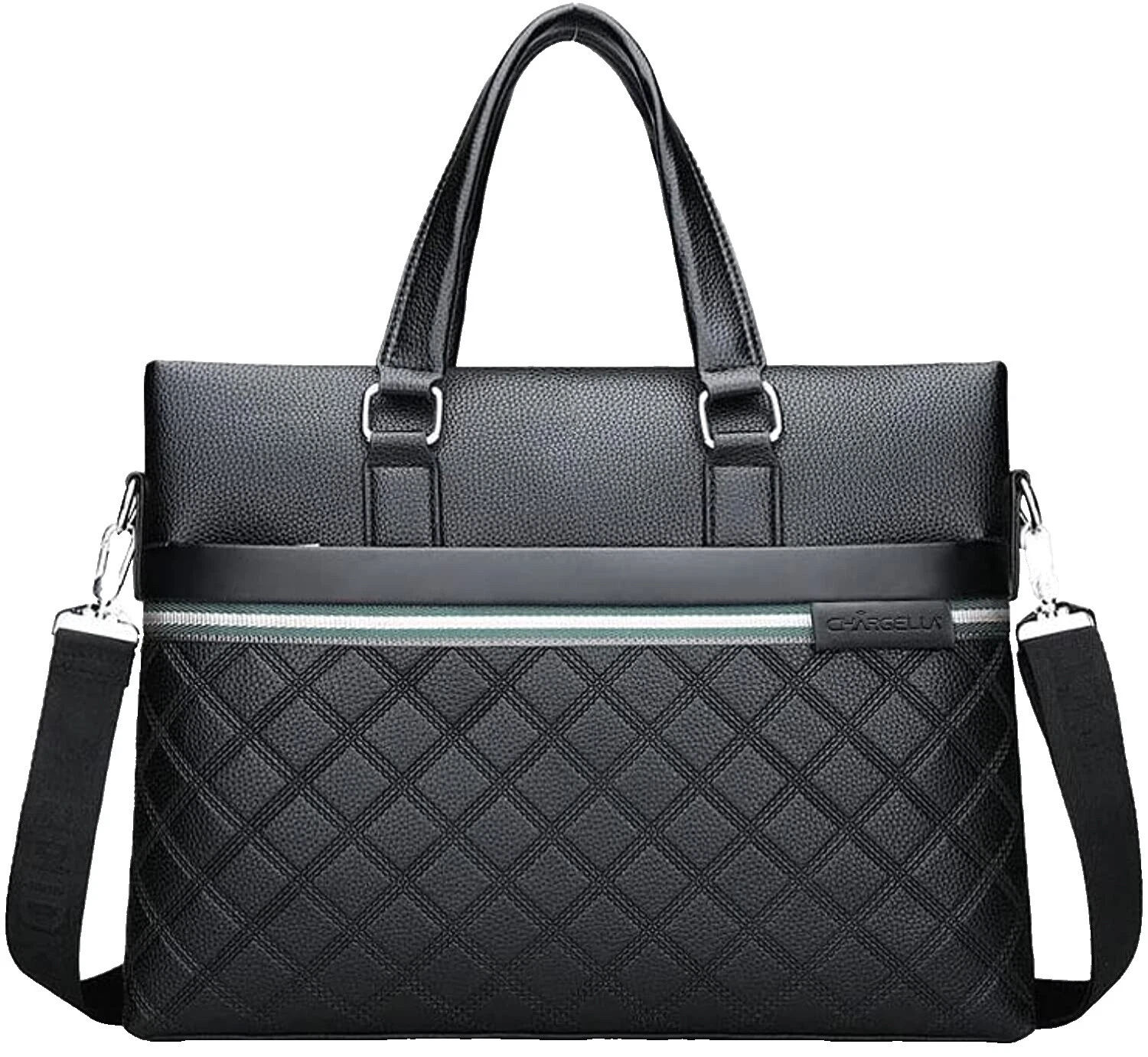 Черные винтажные кожаные сумки, сумки и кейсы для бизнеса