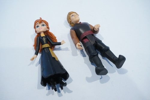 Mattel Disney Frozen 2 3-Figure Lot Kristoff, Anna Black Dress, The Nokk c15 - Picture 5 of 6
