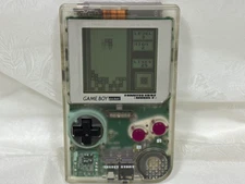 Nintendo GAMEBOY Pocket Famitsu Limited Edition Clear Skeleton Console Only