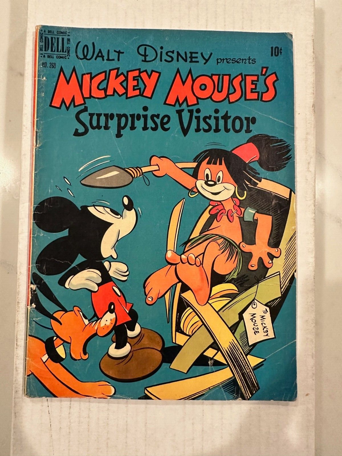 Four Color #268 Mickey Mouse  Comic Book