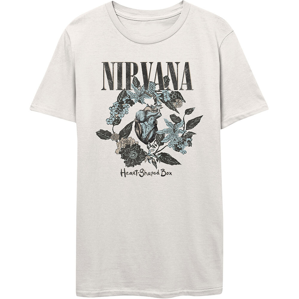 NIRVANA 90sバンドメンバー Tシャツ ホワイト NIRVANA 90sバンドメンバー Tシャツ ホワイト