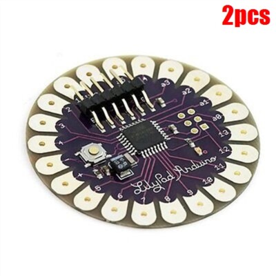2Pcs Compatible With Arduino Ide Main Board Lilypad 328 ATMEGA328P New Ic iq