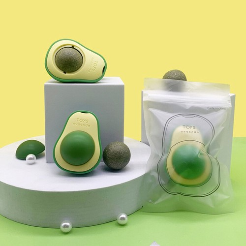Haustier Avocado Katzenminze Ball 360 Rotation Gesunde Natürliche > - Bild 8 von 14