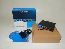 LINKSYS 5 PORT NETWORK SWITCH 1000MBPS MODEL LGS105
