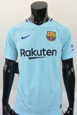 Nike FC Barcelona 2017-2018 BARCA Away Shirt Jersey SIZE S (adults