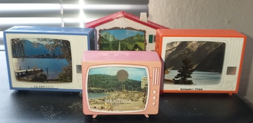 4 x Plastiskop Gucki-Klick Fernseher