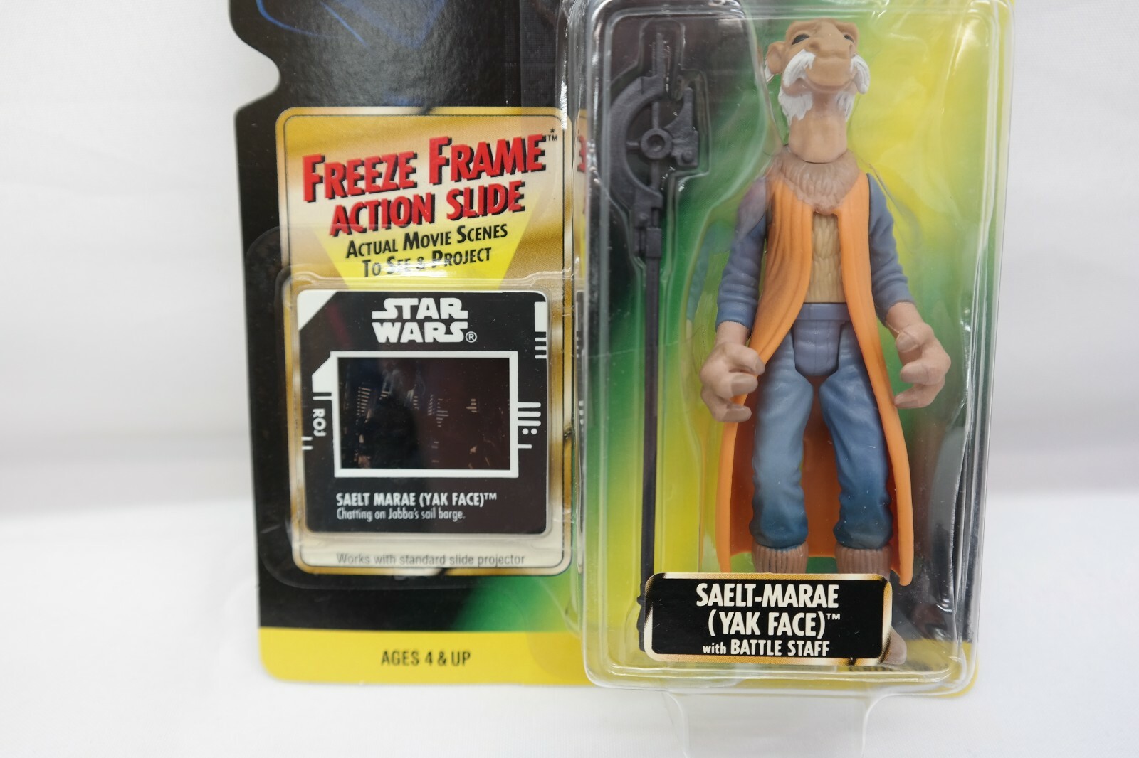 Saelt-Marae Yak Face Freeze Frame Star Wars Power of the Force Hasbro 1997 TY