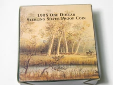 1995 Australian Mint 1/2 oz Sterling $1 Waltzing Matilda Silver Round - #10962-1