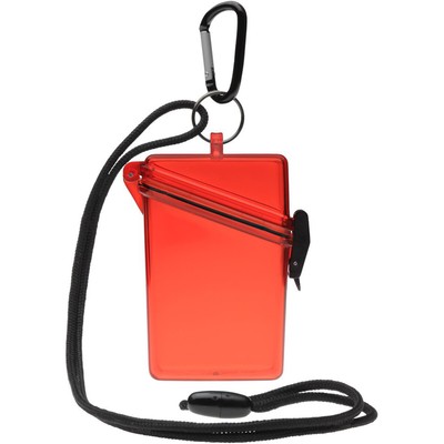 Witz Keep It Clear Lightweight Waterproof Sport Case - Red