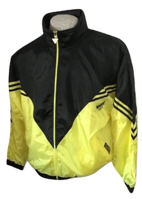 Mens Jako Sport TSV Carlsgrün Windbreaker Nylon Jacket Jacket Vintage Size XL