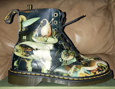 Martens Pascal Museum Collection Ultra Rare Bosch Hell Boots Men size  10