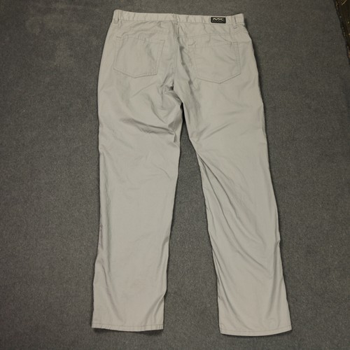 Michael Kors 100% Cotton Flat Front Casual Pants Light Gray Men's 36/32 (36x30) - Picture 8 of 23