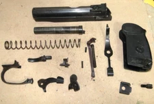MAKAROV BAIKAL IJ-70, SLIDE, BARREL, RECOIL, EXTRACTOR, FIRING PIN, TRIGGER PART