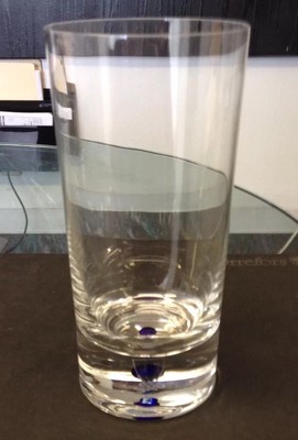 ORREFOR INTERMEZZO BLUE HIGHBALL TUMBLE GLASSES NEW NEVER USED X4