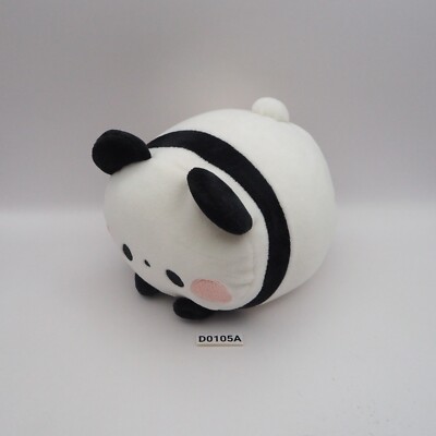 D0105A Mochi fuwa Panda Soft YELL 5'' Plush NOTAG Stuffed Toy Doll Marshmallow