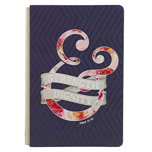 Linen Bound Hardcover Strength Journal by Christian Art Gifts  -image