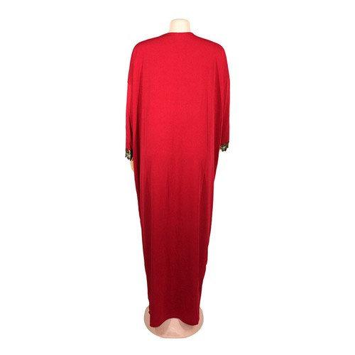Maxi Vestido Dubai Musulmán Mujer Talla Grande Abaya Kaftan Bata Farasha Caftan Bata - Imagen 67 de 102
