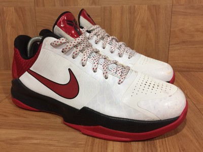 kobe 5 varsity red