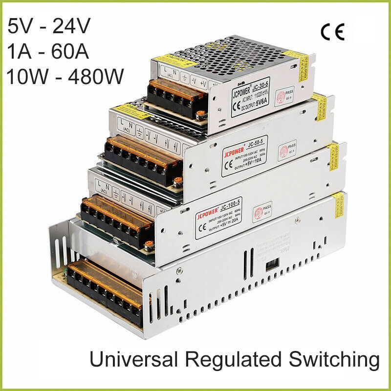 Input 100 240V 50 60hz Switching Power Supply Output 5V 20A 100W