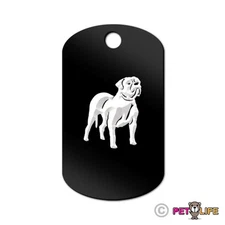 Dogue de Bordeaux Engraved Keychain GI Tag dog bordeauxdog Many Colors