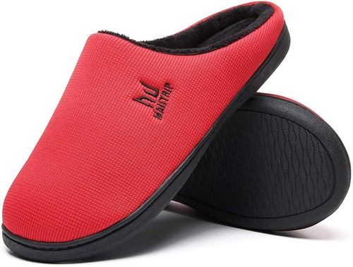 MqSlipper Men's Comfortable Memory Foam 