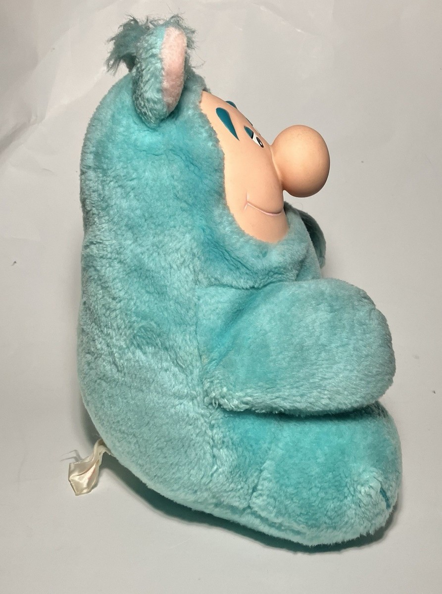 ぬいぐるみ Chubbles Plush Vtg Chubbles Plush Toy In Original Box Blue 1985 Animal Fair