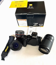 Nikon Z 50 20,9 megapixel fotocamera mirrorless con 3 obiettivi più altro